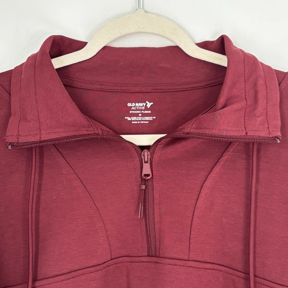 Old Navy Active Women’s Collared Sweatshirt w/ pockets Size Medium New K61 - Picture 7 of 16